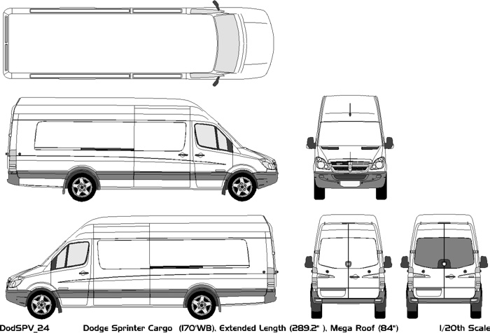 Pro Vehicle Outlines: Templates