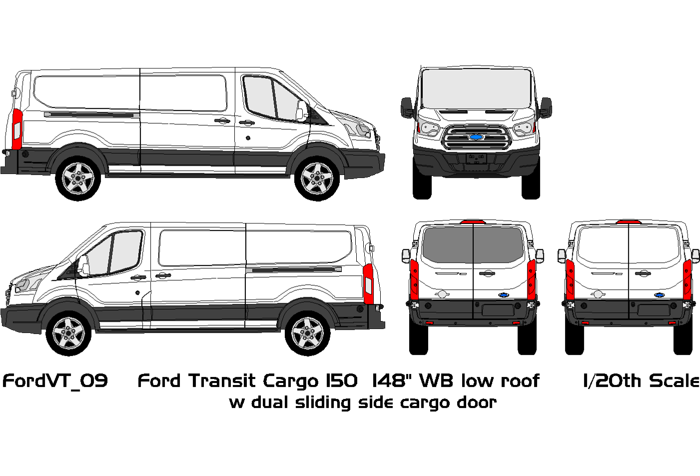 Pro Vehicle Outlines: Templates