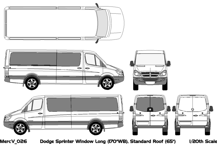 Pro Vehicle Outlines: Templates