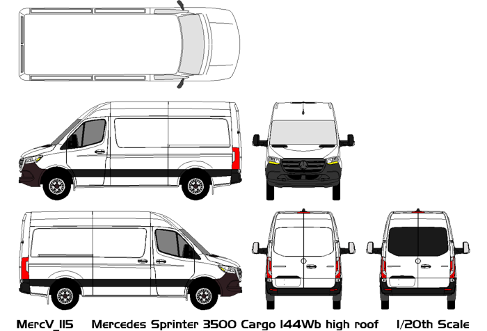 Pro Vehicle Outlines: Templates