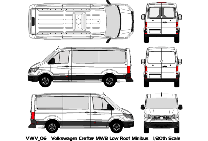 Pro Vehicle Outlines: Templates